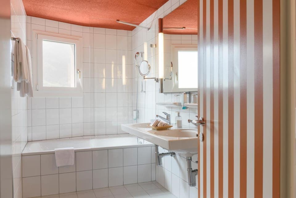 Bathroom, Lake view, Bath