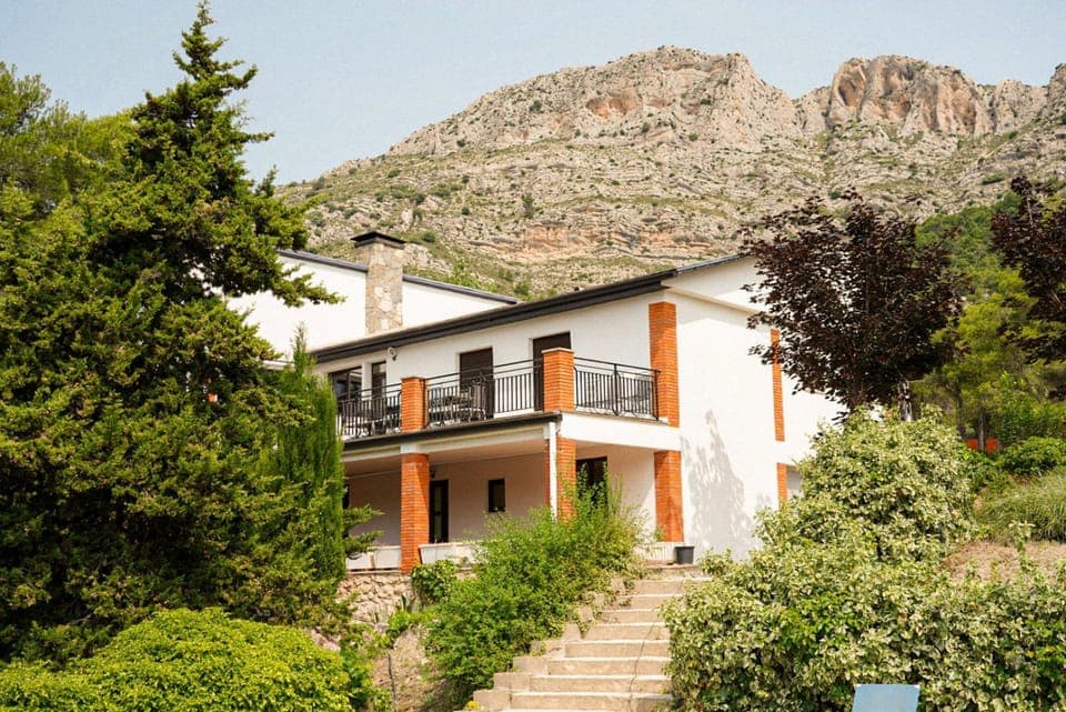 Property building, Spring, Natural landscape, Mountain view