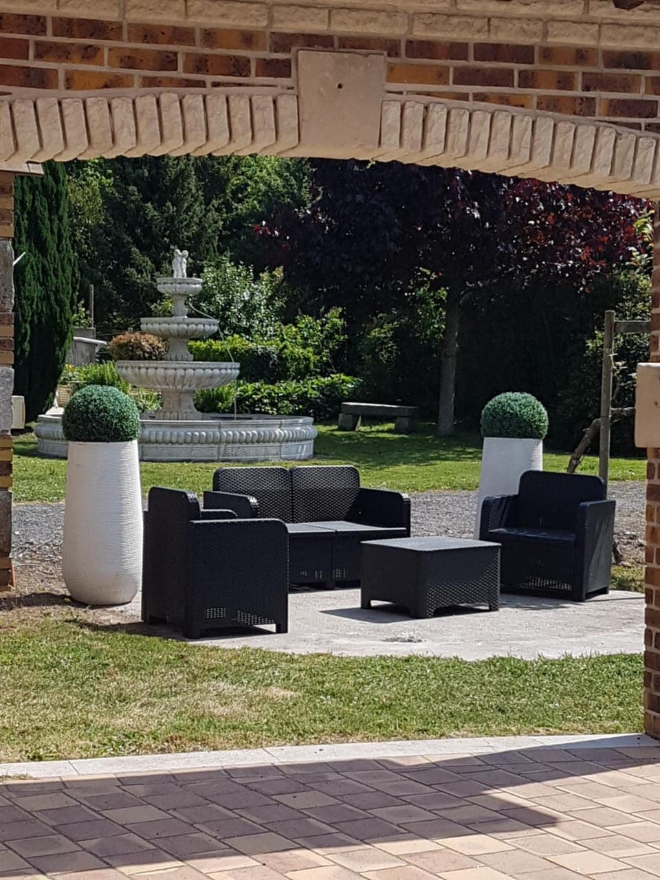 Garden, Seating area