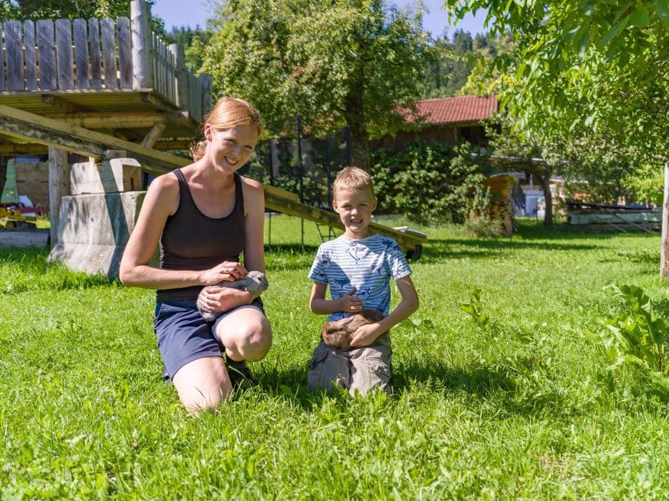 People, Summer, Garden, children, Family