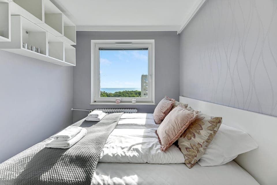 Bedroom, Sea view