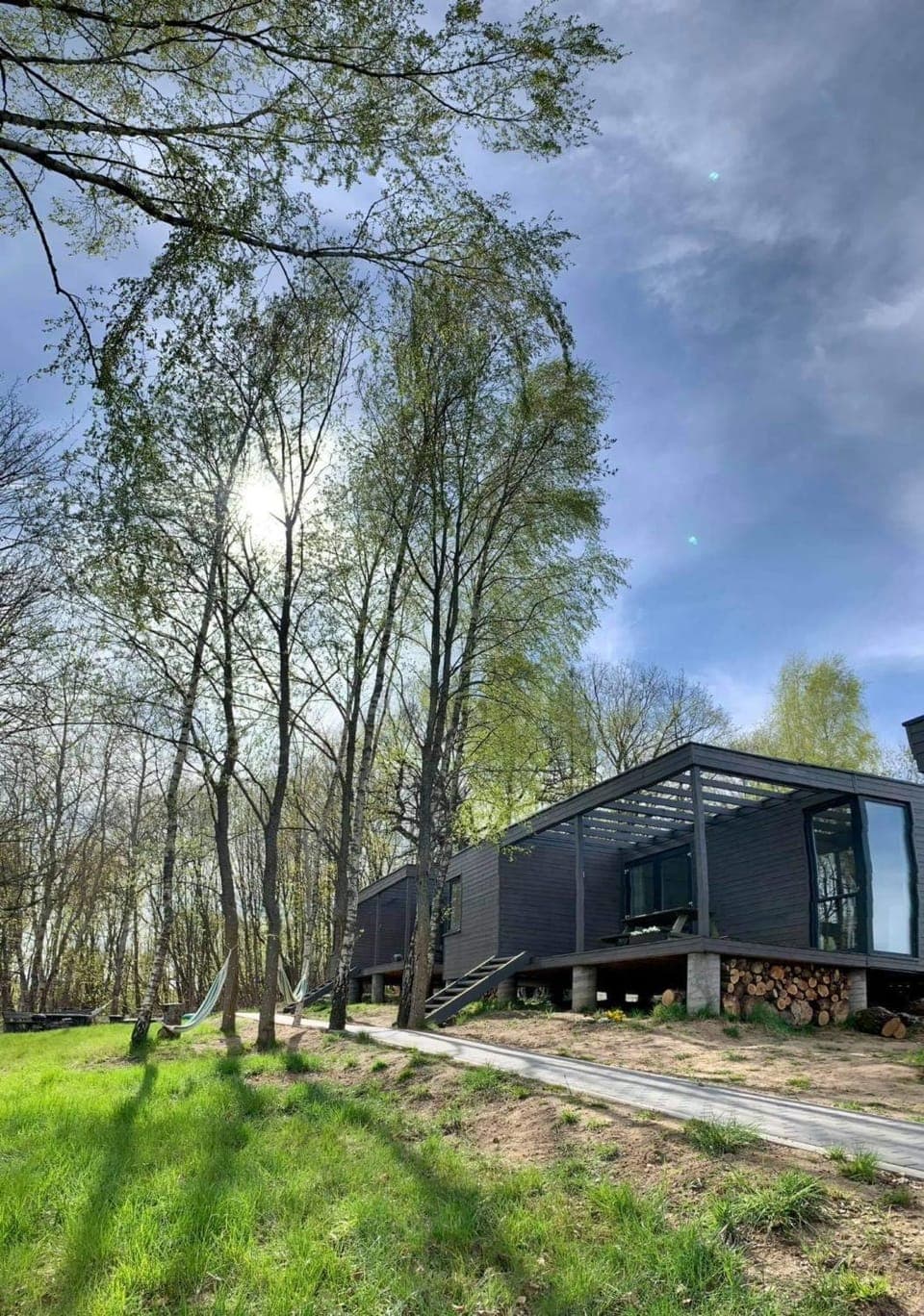 Property building, Spring, Natural landscape, View (from property/room), Area and facilities