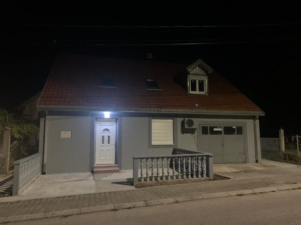 Property building, Night, Street view