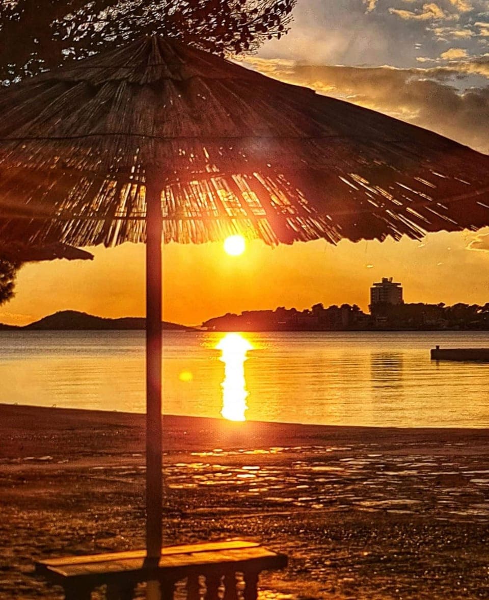 Beach, Sunset