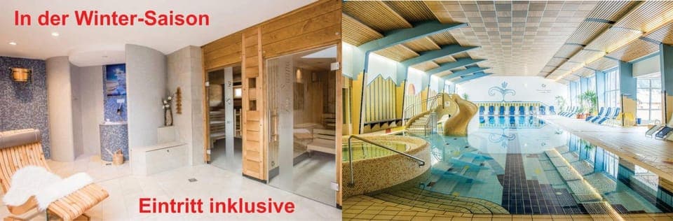 Property building, Text overlay, Public Bath