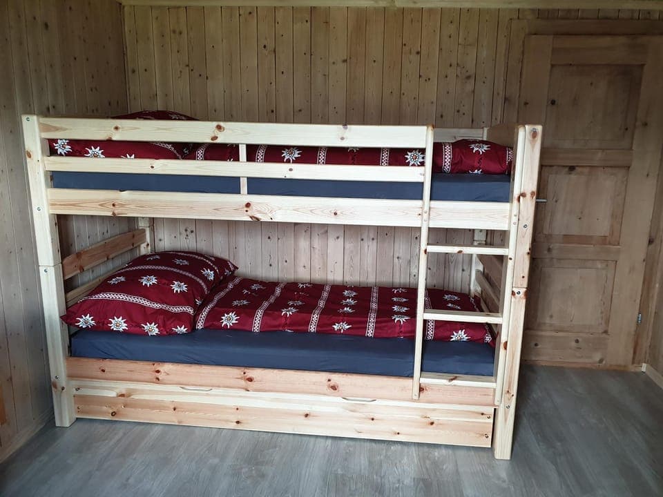Bed, Photo of the whole room, Bedroom, bunk bed