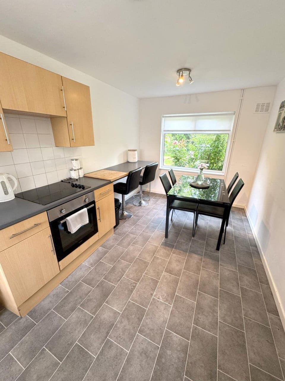 Kitchen or kitchenette, oven, stove, kitchen