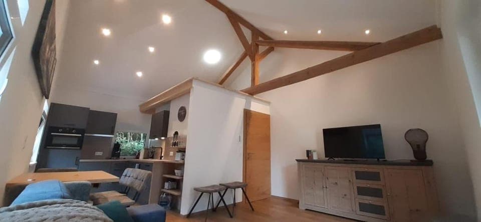 TV and multimedia, Living room, Seating area, Dining area, kitchen