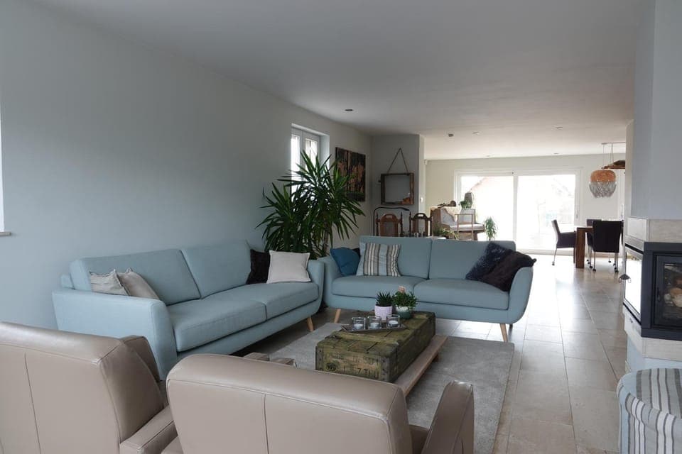 Property building, Game Room, Library, Seating area, fireplace