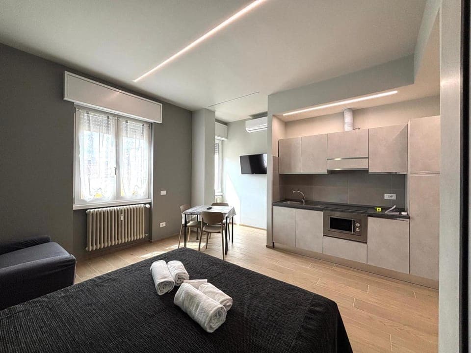 Kitchen or kitchenette, Living room