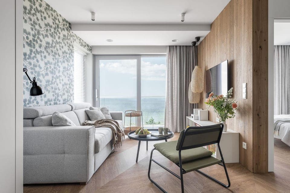 Living room, Sea view