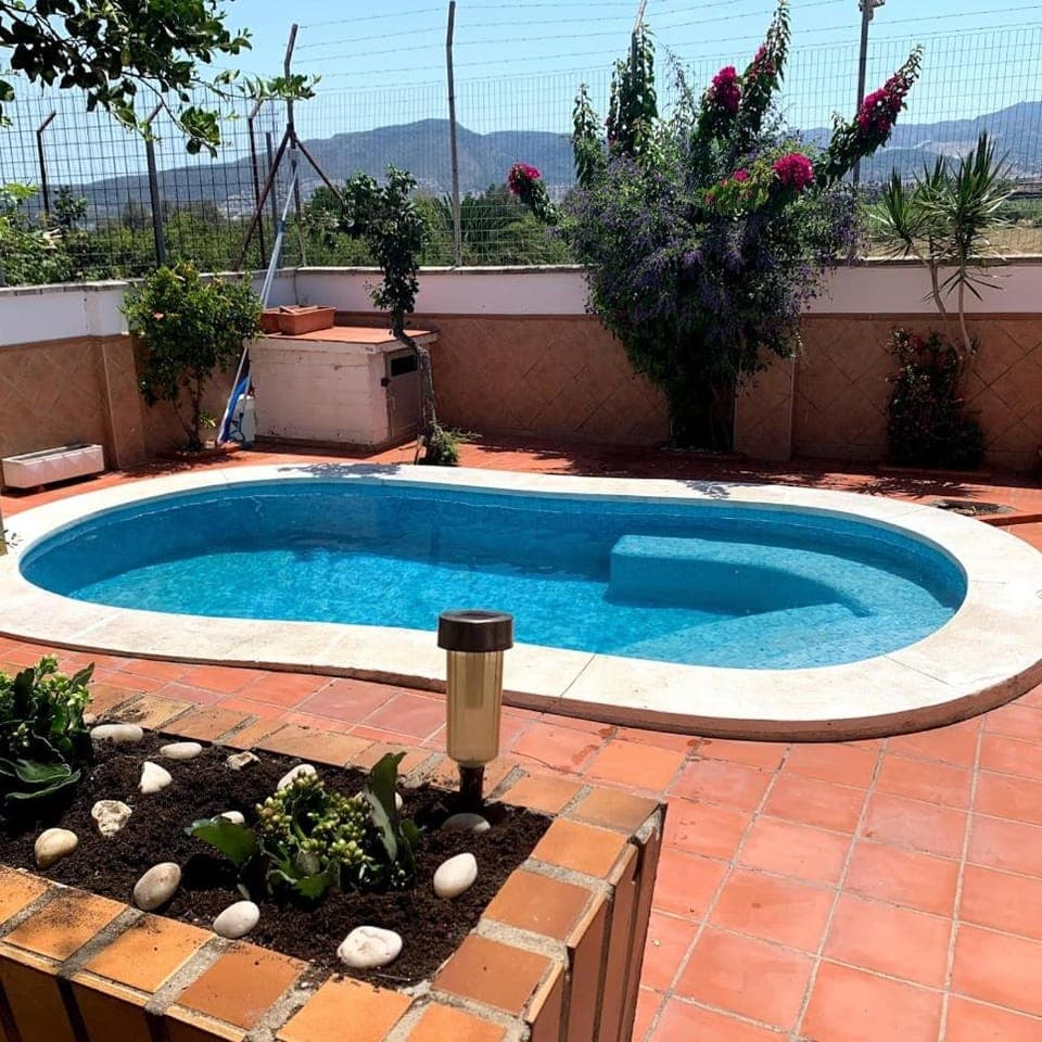 Day, Natural landscape, Mountain view, Pool view, Swimming pool