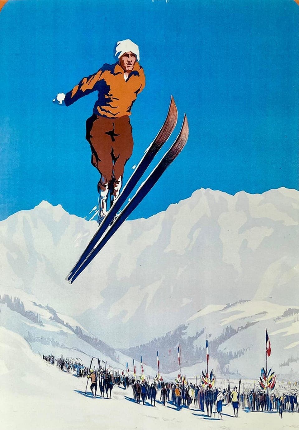 Winter, Skiing