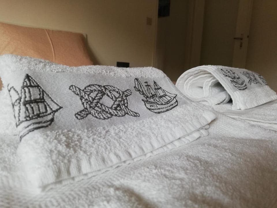 Decorative detail, towels