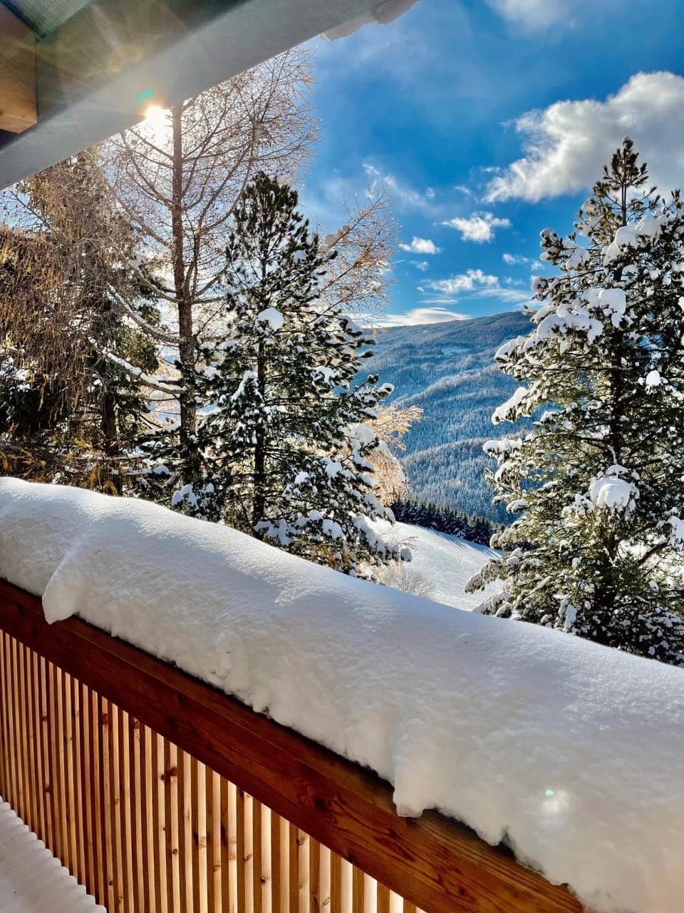 Winter, Mountain view