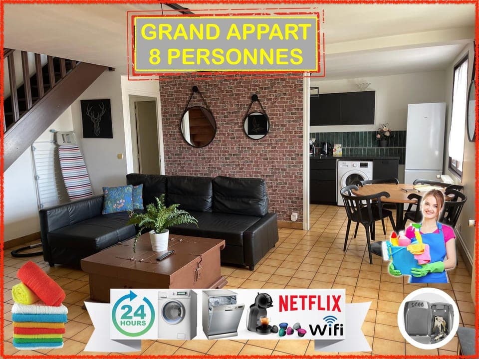 TV and multimedia, Coffee/tea facilities, Living room, Decorative detail, Seating area, dishwasher, hair dryier, heating, internet, microwave, oven, stove, toaster, towels, washing machine, dryer, kitchen