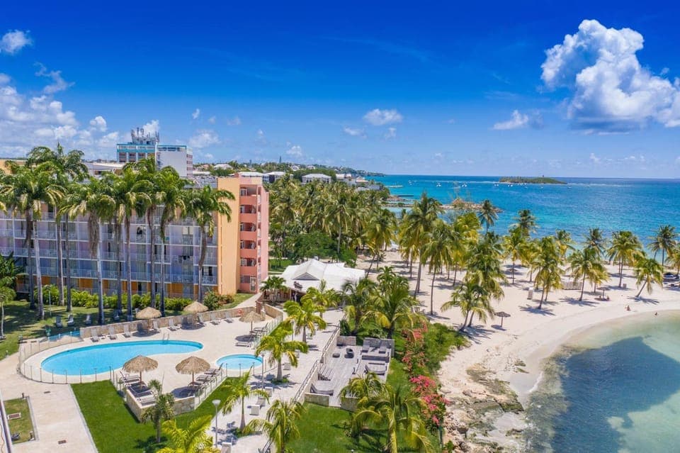 Bird's eye view, Garden, Beach, Swimming pool, Swimming pool, sunbed