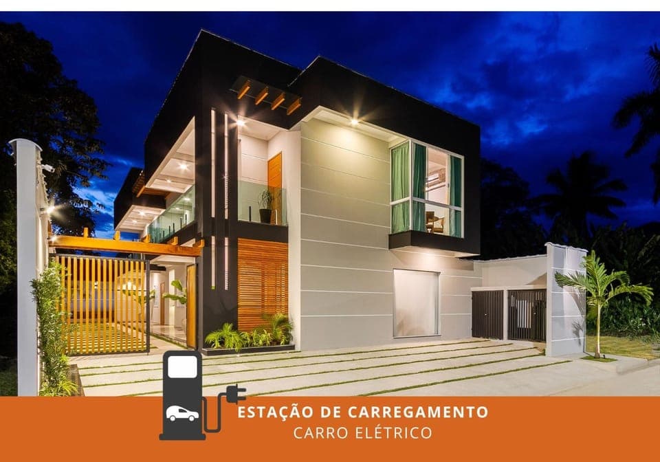 Property building, Night, Street view