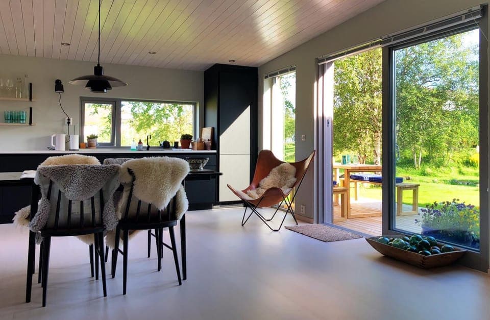 Patio, Garden, View (from property/room), Balcony/Terrace, Living room, Seating area, Dining area, Garden view