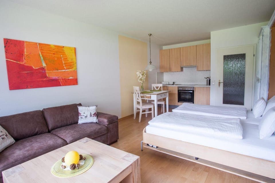 Living room, Seating area, Bedroom