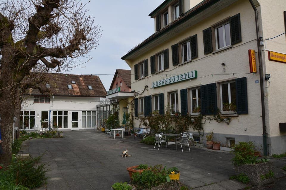 Property building, Patio