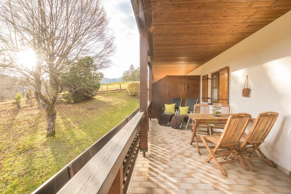 Balcony/Terrace, Garden view