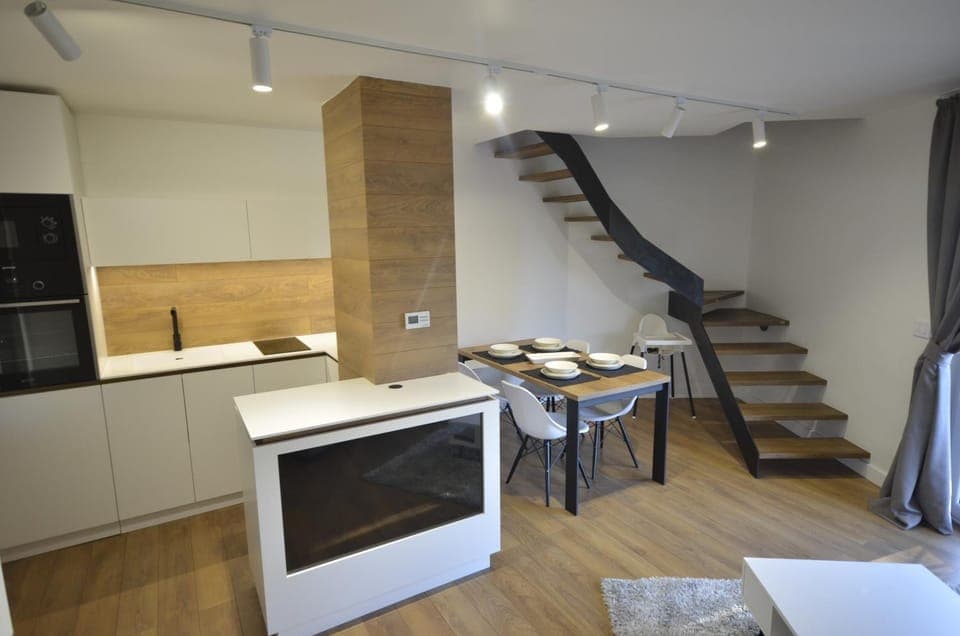 Kitchen or kitchenette, minibar, pet friendly, stove