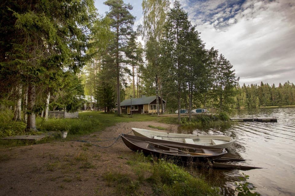 Spring, Lake view