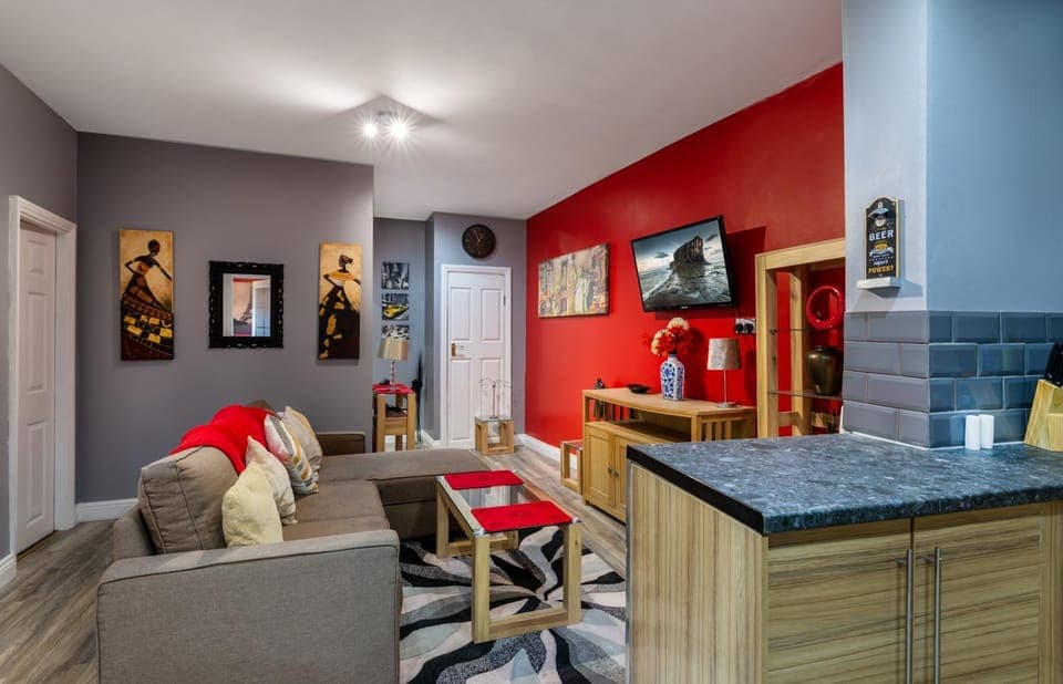 Living room, Seating area, Dining area