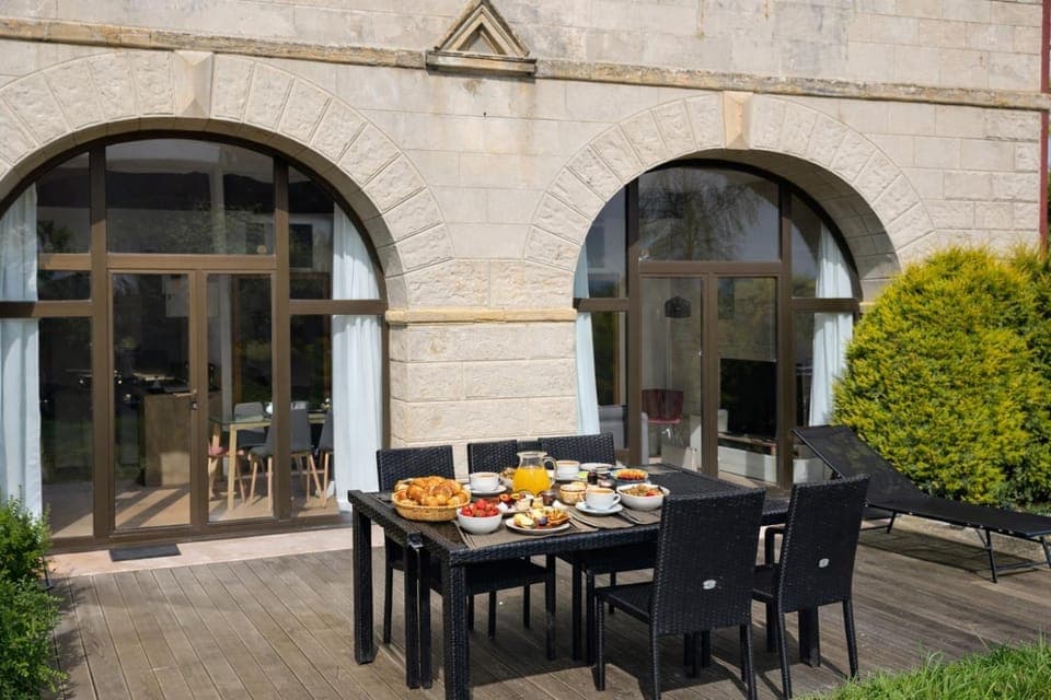 Patio, Garden, Breakfast