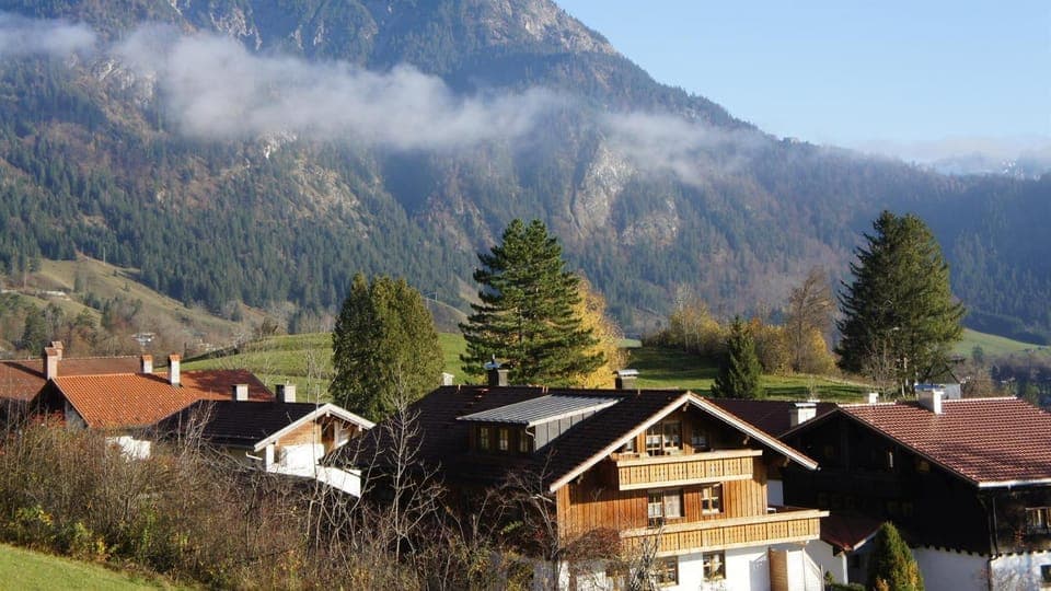 Property building, Natural landscape, Mountain view