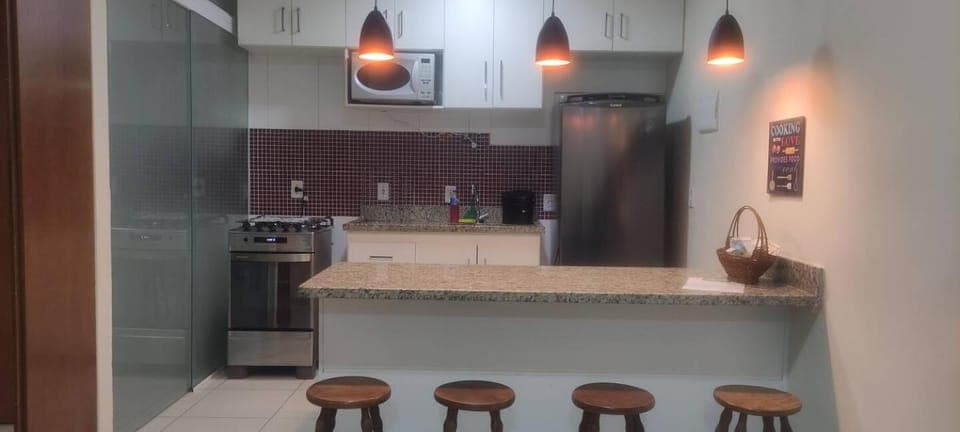 Communal kitchen, stove