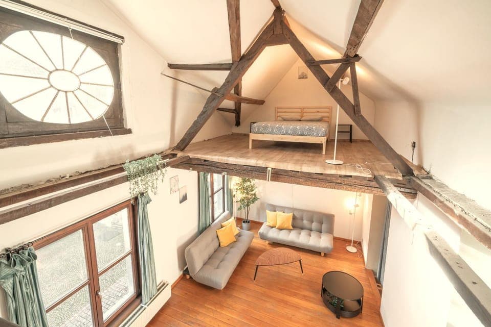 Living room, Bedroom