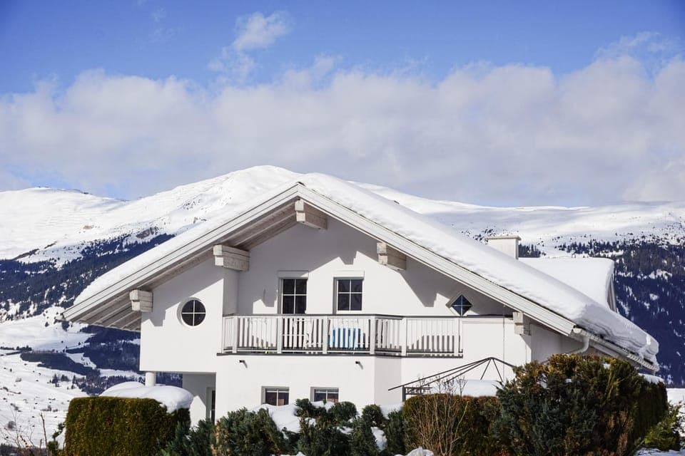 Property building, Natural landscape, Winter