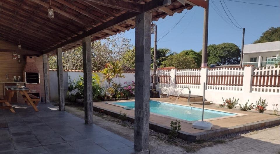 Patio, BBQ facilities, Pool view, Swimming pool