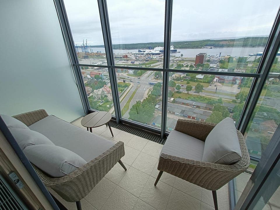 Balcony/Terrace, Balcony/Terrace, Living room, Seating area, Sea view