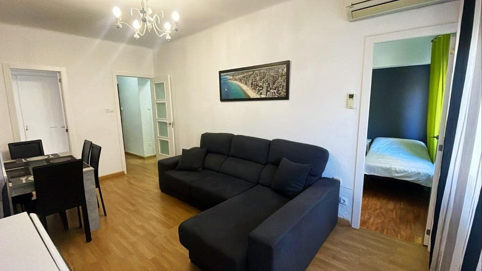 Living room, Dining area, air conditioner