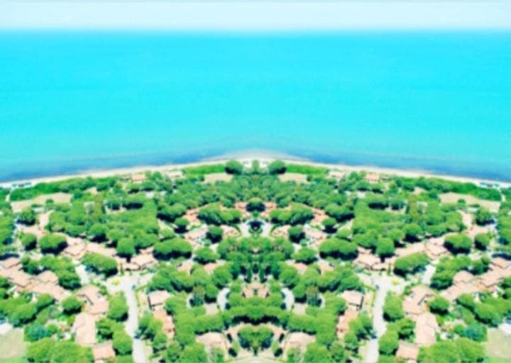 Natural landscape, Bird's eye view