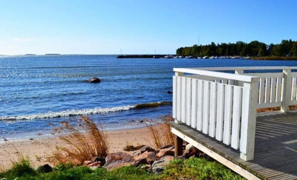 Natural landscape, Balcony/Terrace, Beach, Sea view