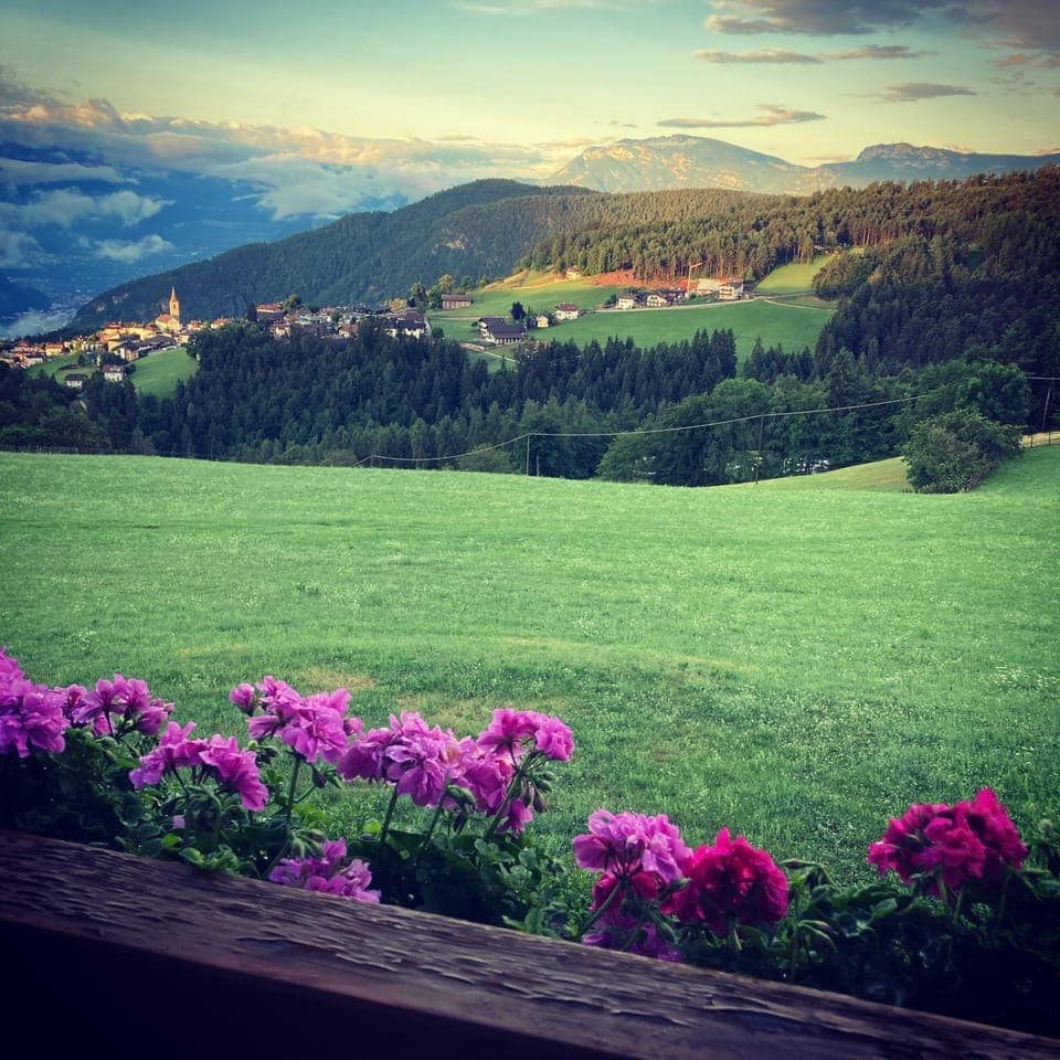 Spring, Natural landscape, Mountain view