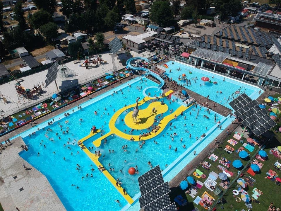 Bird's eye view, Pool view, Swimming pool