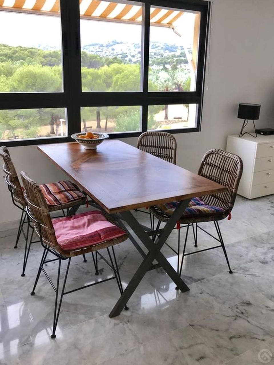 View (from property/room), Dining area, Sea view
