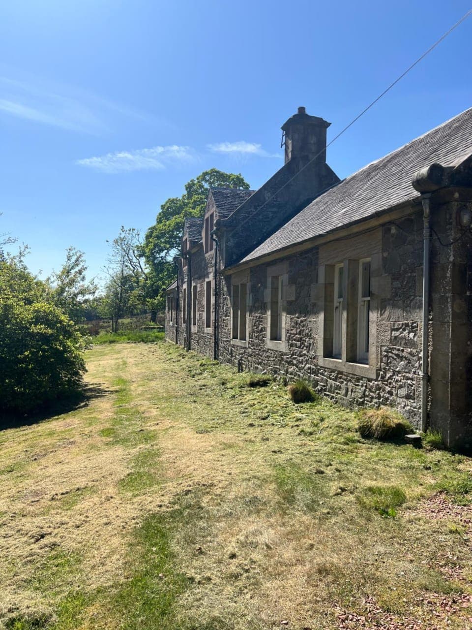 Property building, Garden view