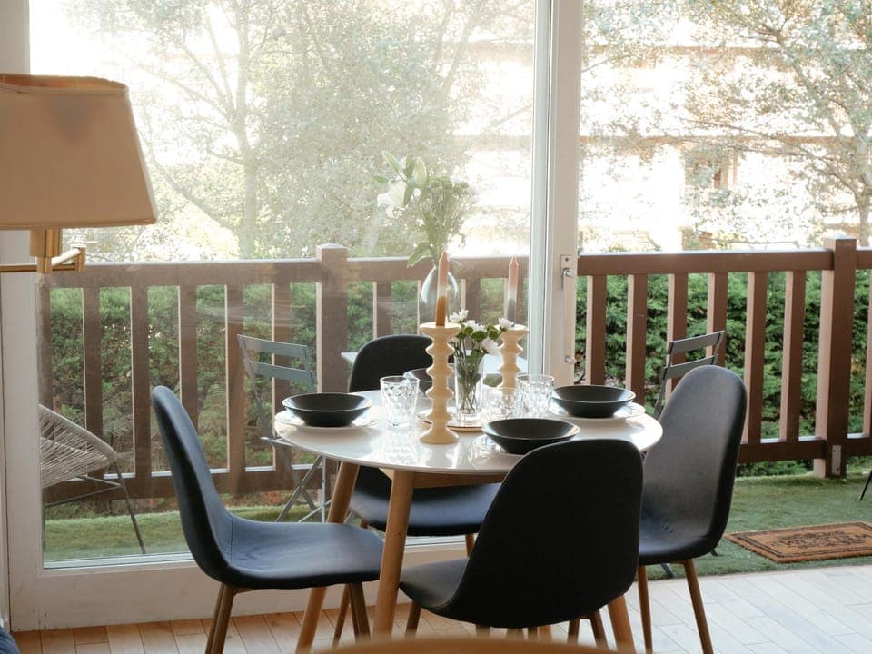 Balcony/Terrace, Living room, Seating area, Dining area