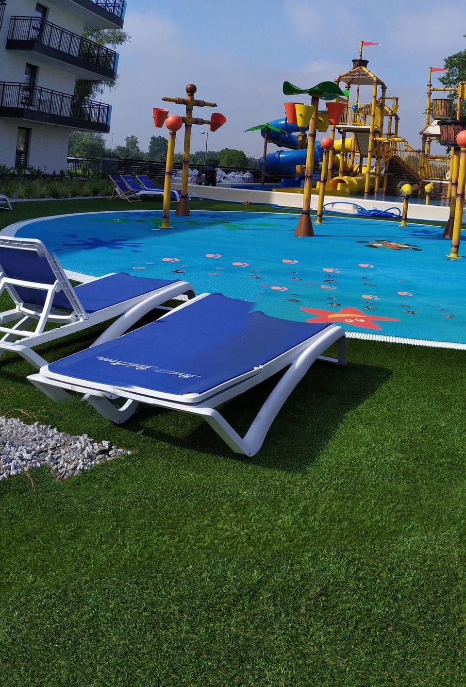 Day, Children play ground, Aqua park, Aqua park, Evening entertainment, Pool view, Swimming pool, Swimming pool, Parking, sunbed