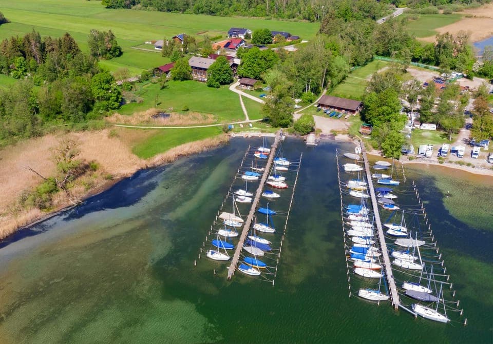 Natural landscape, Bird's eye view, Lake view