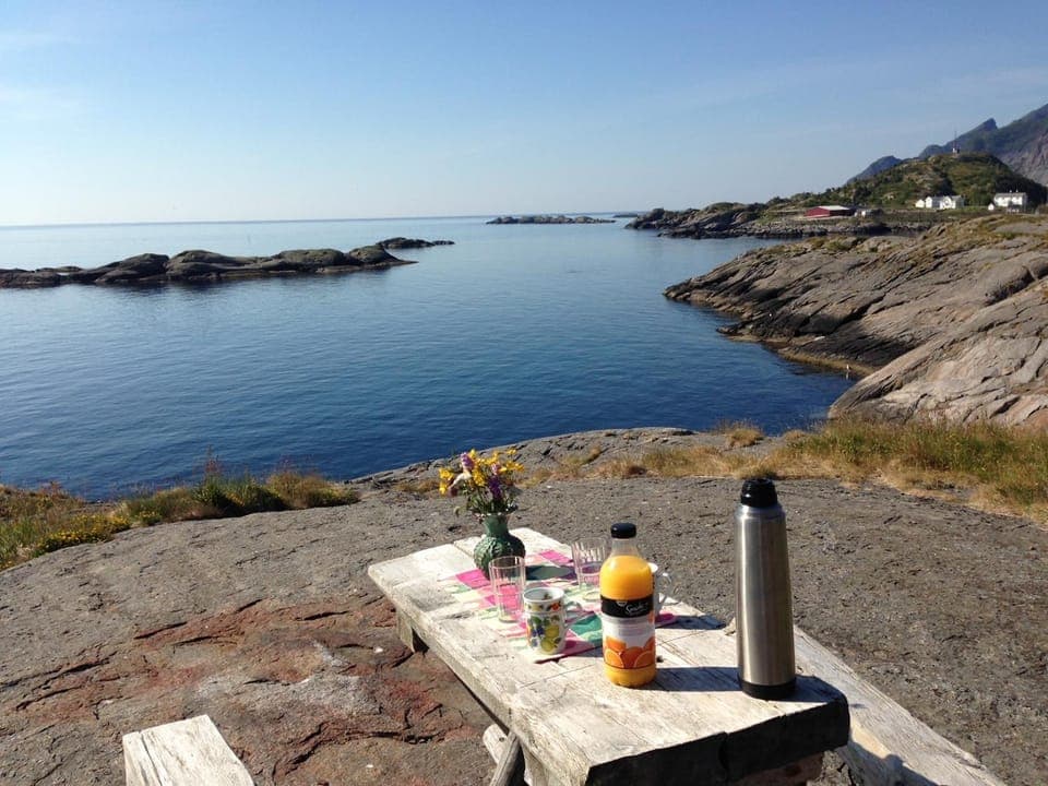 Rorbua på Toppøya House in Lofoten