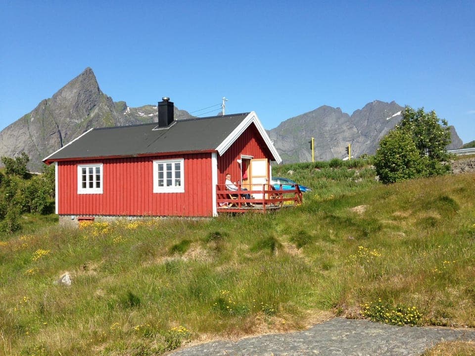 Rorbua på Toppøya House in Lofoten