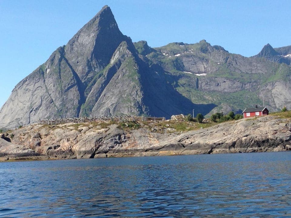 Rorbua på Toppøya House in Lofoten