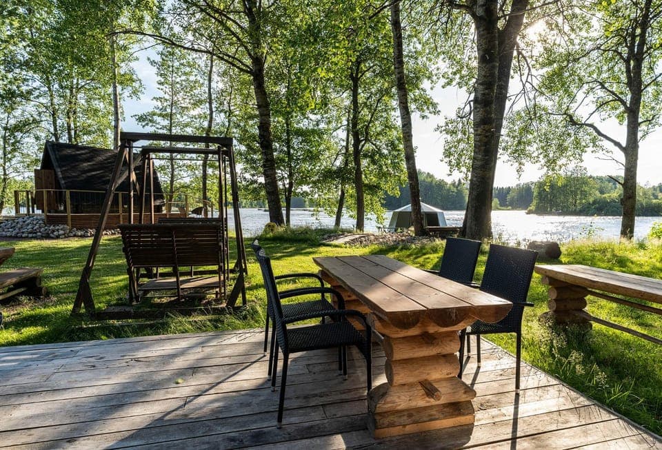 Laawu Kultaa Luxury tent in Finland